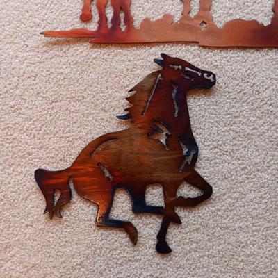 STEEL LASER CUT WESTERN WALL DECOR