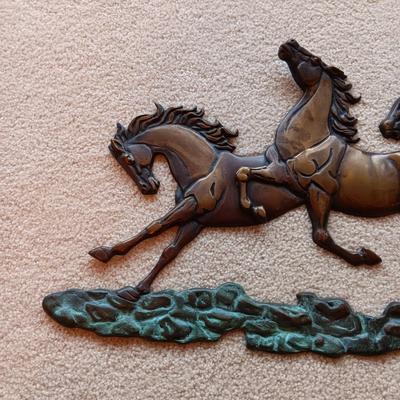 SOLID BRASS WALL HANGING
