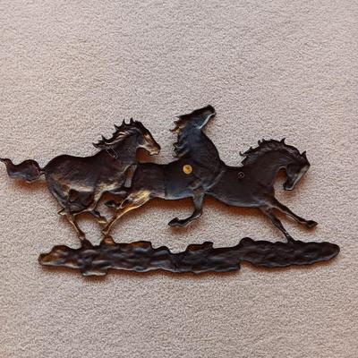 SOLID BRASS WALL HANGING