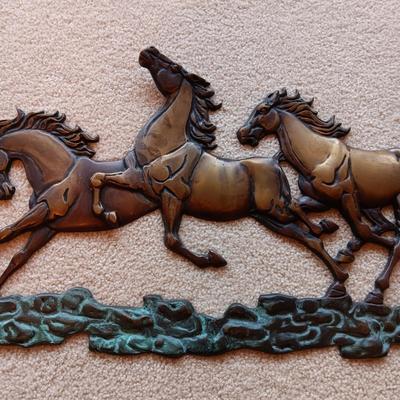 SOLID BRASS WALL HANGING