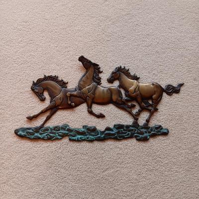 SOLID BRASS WALL HANGING