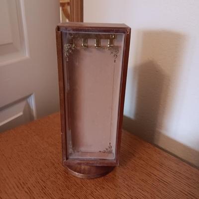 LEATHER TOOLED WALLET AND DRESSER TOP ITEMS TO HOLD YOUR TREASURES