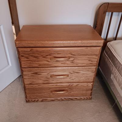 ORMAN GRUBB 3 DRAWER NIGHT STAND