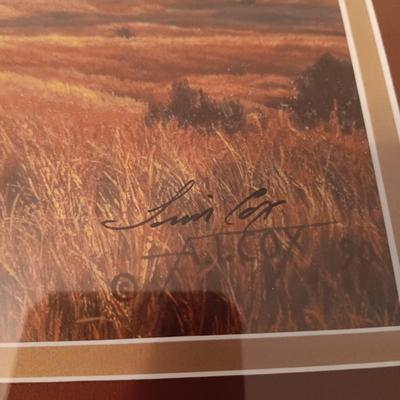 "ANOTHER DAY GONE FOREVER" SIGNED BY ARTIST TIM COX