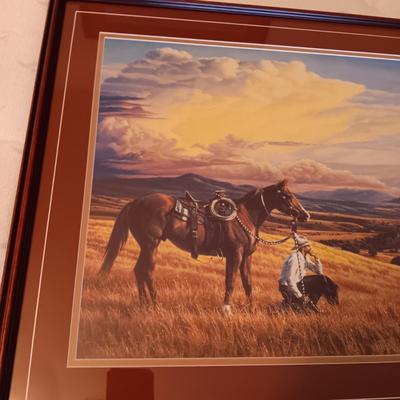 "ANOTHER DAY GONE FOREVER" SIGNED BY ARTIST TIM COX