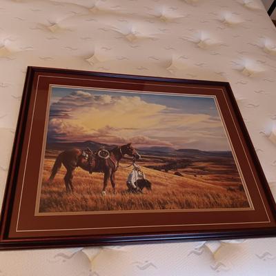 "ANOTHER DAY GONE FOREVER" SIGNED BY ARTIST TIM COX
