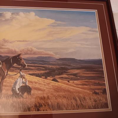 "ANOTHER DAY GONE FOREVER" SIGNED BY ARTIST TIM COX