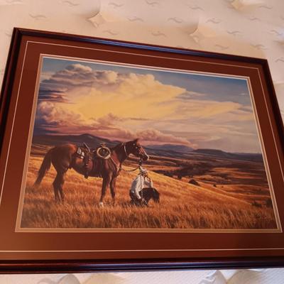 "ANOTHER DAY GONE FOREVER" SIGNED BY ARTIST TIM COX