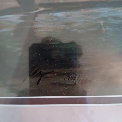 "MORNING FROST" SIGNED BY ARTIST NANCY GLAZIER