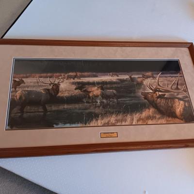 "MORNING FROST" SIGNED BY ARTIST NANCY GLAZIER