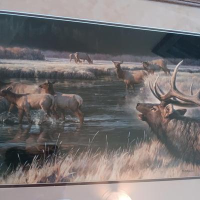 "MORNING FROST" SIGNED BY ARTIST NANCY GLAZIER