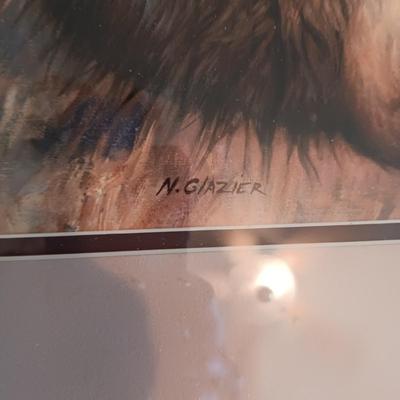 "MORNING FROST" SIGNED BY ARTIST NANCY GLAZIER
