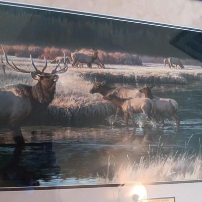 "MORNING FROST" SIGNED BY ARTIST NANCY GLAZIER