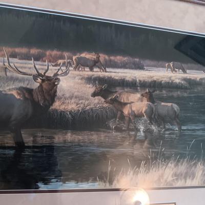 "MORNING FROST" SIGNED BY ARTIST NANCY GLAZIER