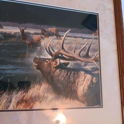 "MORNING FROST" SIGNED BY ARTIST NANCY GLAZIER