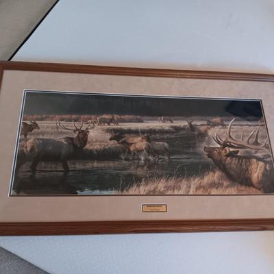 "MORNING FROST" SIGNED BY ARTIST NANCY GLAZIER