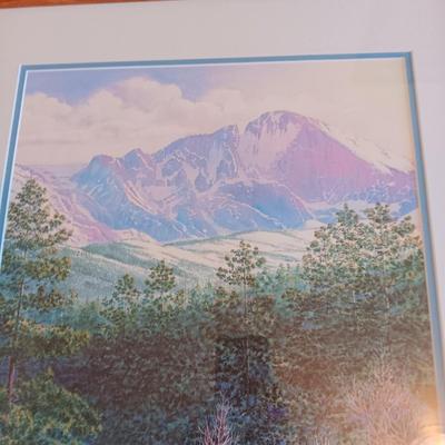 SIGNED AND NUMBERED PRINT BY BARBARA MOORE