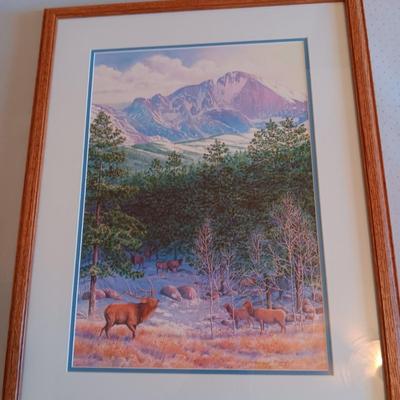 SIGNED AND NUMBERED PRINT BY BARBARA MOORE
