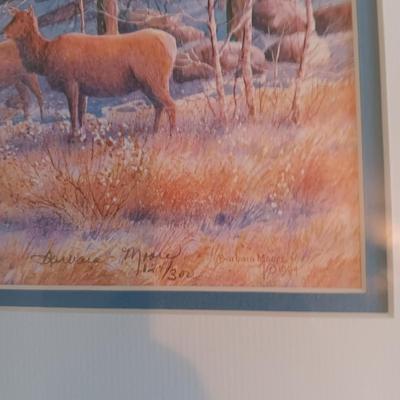 SIGNED AND NUMBERED PRINT BY BARBARA MOORE