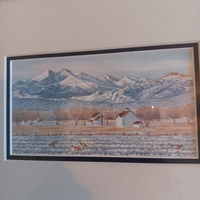SIGNED AND NUMBERED PRINT BY BARBARA MOORE