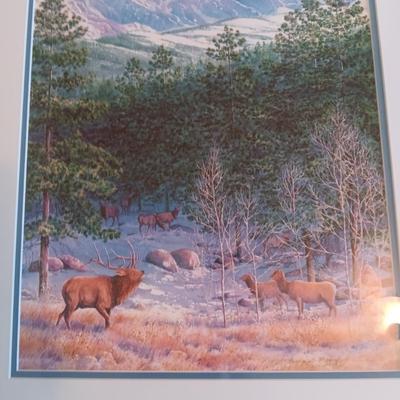 SIGNED AND NUMBERED PRINT BY BARBARA MOORE