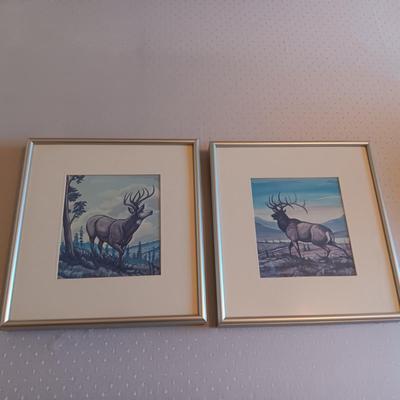2 PICTURES SIGNED BY ARTIST FRANK VIGIL