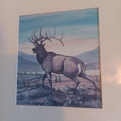 2 PICTURES SIGNED BY ARTIST FRANK VIGIL