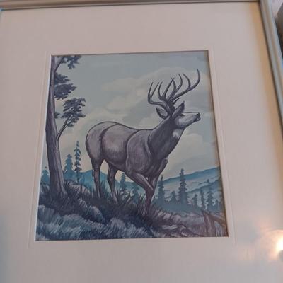 2 PICTURES SIGNED BY ARTIST FRANK VIGIL