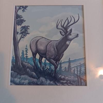 2 PICTURES SIGNED BY ARTIST FRANK VIGIL