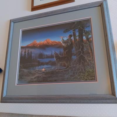 "WOLF CREEK" SIGNED BY JULIE KRAMER COLE AND "THE RED ROAD"