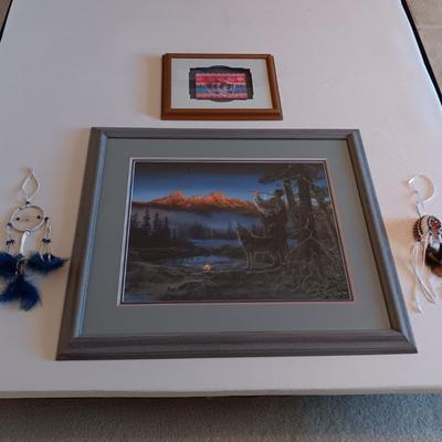 "WOLF CREEK" SIGNED BY JULIE KRAMER COLE AND "THE RED ROAD"