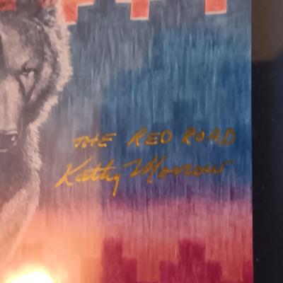 "WOLF CREEK" SIGNED BY JULIE KRAMER COLE AND "THE RED ROAD"