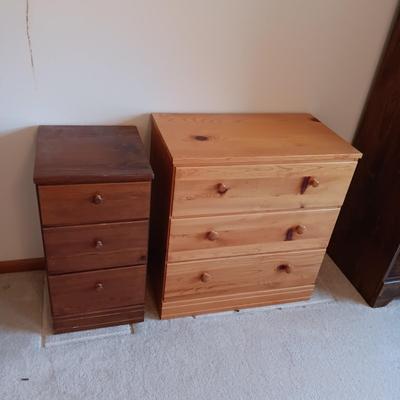 2 SMALLER CHEST OF DRAWERS