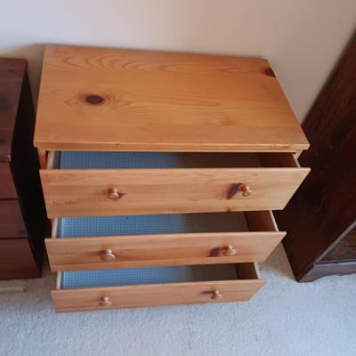 2 SMALLER CHEST OF DRAWERS
