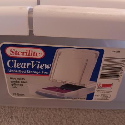 UNDER BED STORAGE TOTE ON WHEELS AND OTHER ORGANIZERS