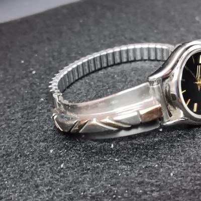 STERLING SILVER WATCH BAND MARKED RJH