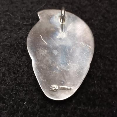 STERLING SILVER PENDANT AND BRACELET 29.53g