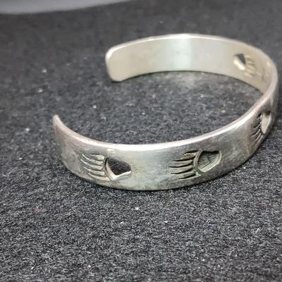 STERLING SILVER PENDANT AND BRACELET 29.53g