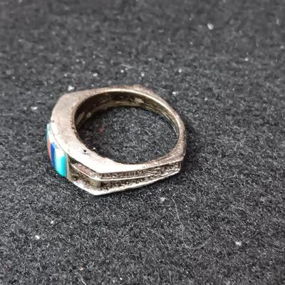 2 STERLING SILVER RINGS 17.65g