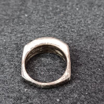 2 STERLING SILVER RINGS 17.65g