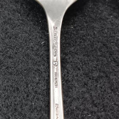 4 STERLING SILVER SPOONS 102g