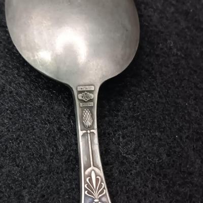 4 STERLING SILVER SPOONS 102g