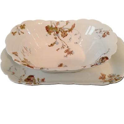 H&Co Serving tray with dish