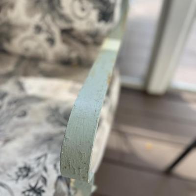 Wrought iron couch and chair