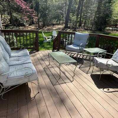 5 piece ivy set with Sunbrella cushions