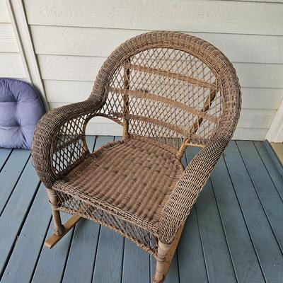 Outdoor Wicker Rocking Chair (Y-JS)