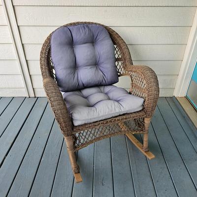 Outdoor Wicker Rocking Chair (Y-JS)