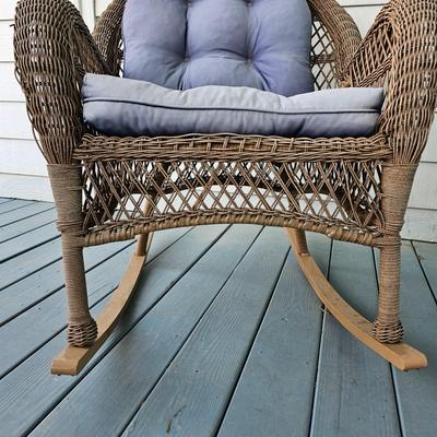 Outdoor Wicker Rocking Chair (Y-JS)