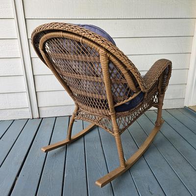 Outdoor Wicker Rocking Chair (Y-JS)