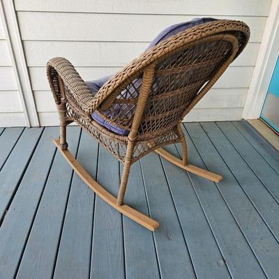 Outdoor Wicker Rocking Chair (Y-JS)